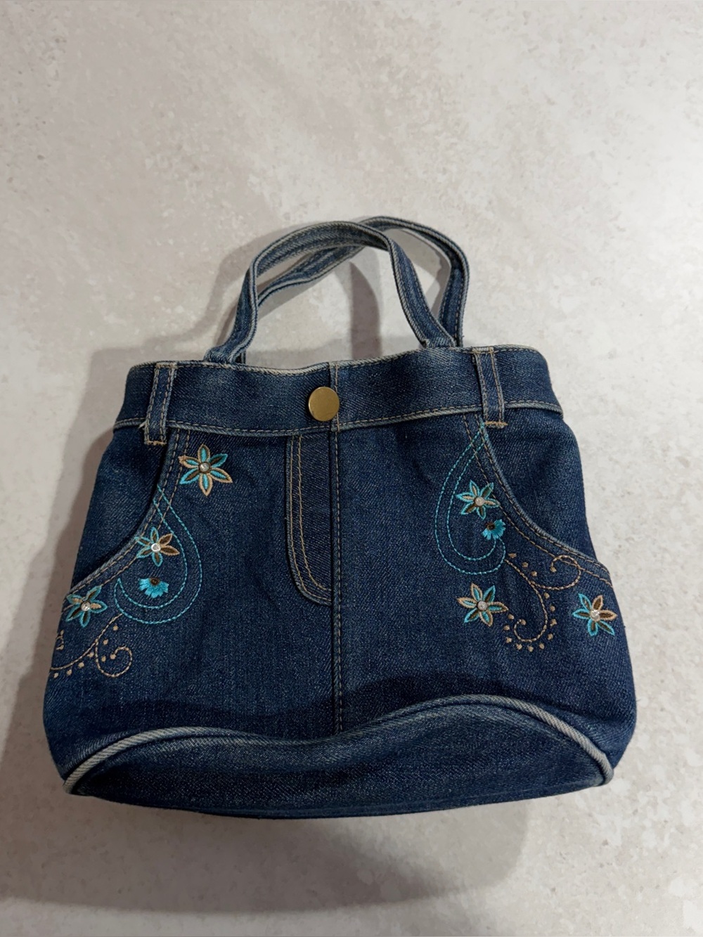 Indeed denim jean bag